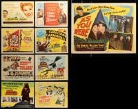 2m216 LOT OF 9 TITLE CARDS '60s-70s great images from a variety of different movies!
