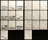 2m020 LOT OF 10 1959 CAR BROCHURES '59 Ford, Pontiac, Studebaker, Chrysler, Edsel & more!