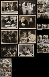 2m317 LOT OF 42 CHARLES COBURN 8X10 STILLS '30s-50s scenes from a variety of different movies!