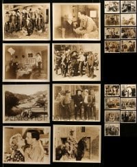 2m345 LOT OF 23 WESTERN 8X10 STILLS '30s-40s images from a variety of cowboy movies, Conway Tearle!