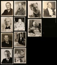 2m403 LOT OF 11 LIONEL BARRYMORE 8X10 STILLS '30s-40s great portraits of the Hollywood legend!
