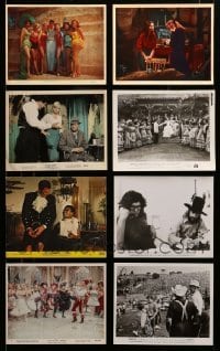 2m427 LOT OF 8 COLOR AND BLACK & WHITE 8X10 STILLS '40s-70s scenes from a variety of movies!