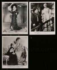 2m536 LOT OF 3 MAE WEST REPRO 8X10 STILLS '80s She Done Him Wrong & My Little Chickadee!
