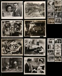 2m320 LOT OF 37 8X10 STILLS '40s-80s great scenes from a variety of different movies!