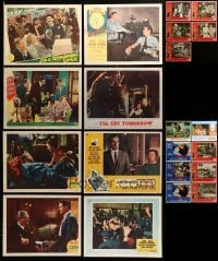 2m207 LOT OF 21 LOBBY CARDS '30s-70s complete & incomplete sets from a variety of movies!
