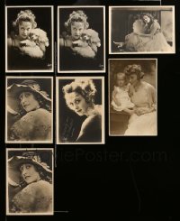 2m055 LOT OF 7 JACKIE SAUNDERS 5X7 FAN PHOTOS '17 great Witzel portraits with her dog & kid!