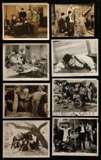 2m425 LOT OF 8 LAUREL & HARDY 8X10 STILLS '30s-70s great images of the famous comedy team!