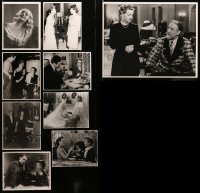 2m519 LOT OF 9 BETTE DAVIS REPRO 8X10 STILLS '80s great images of the legendary leading lady!