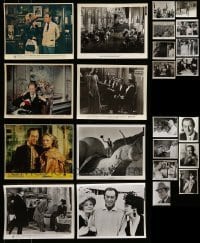 2m348 LOT OF 23 REX HARRISON 8X10 STILLS '40s-60s great images of the English leading man!