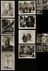 2m354 LOT OF 21 EDMUND GWENN 8X10 STILLS '30s-50s great scenes from a variety of movies!
