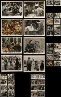 2m316 LOT OF 42 VAN HEFLIN 8X10 STILLS '40s-50s great scenes from a variety of his movies!