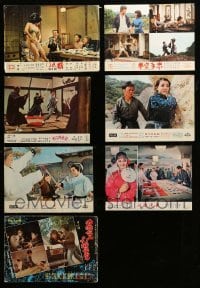 2m059 LOT OF 7 HONG KONG LOBBY CARDS '60s-70s great scenes from mostly kung fu movies!