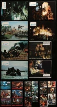 2m094 LOT OF 30 NON-U.S. LOBBY CARDS SETS '70s-80s incomplete sets from a variety of movies!