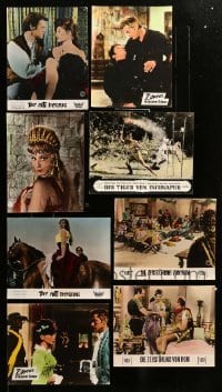 2m063 LOT OF 8 GERMAN LOBBY CARDS '50s-60s great scenes from a variety of different movies!