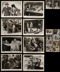 2m363 LOT OF 18 LON CHANEY JR 8X10 STILLS '40s-60s great scenes from a variety of movies!