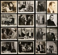 2m344 LOT OF 24 CHARLES BOYER 8X10 STILLS '30s-50s great scenes from a variety of movies!