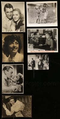 2m434 LOT OF 7 8X10 STILLS '30s-70s great scenes from a variety of different movies!