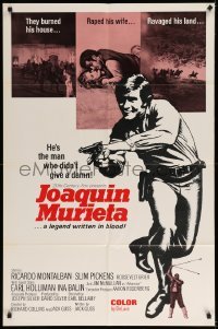 2p205 DESPERATE MISSION int'l 1sh '69 Joaquin Murieta, Montalban is a legend written in blood!