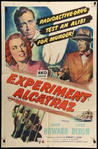 2p254 EXPERIMENT ALCATRAZ 1sh '51 can this radioactive drug drive them to murder?