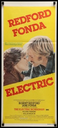 2r872 ELECTRIC HORSEMAN Aust daybill '79 Sydney Pollack, Robert Redford & Jane Fonda!