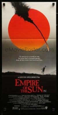 2r874 EMPIRE OF THE SUN Aust daybill '87 Stephen Spielberg, John Malkovich, first Christian Bale!