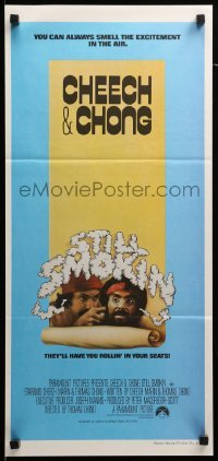 2r961 STILL SMOKIN' Aust daybill '83 Cheech & Chong will have you rollin' in your seats, drugs!