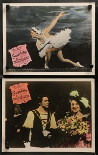 2r027 SWAN LAKE 2 Aust LCs '60 Tschaikowsky, Russian Bolshoi Ballet musical, images of dancers!