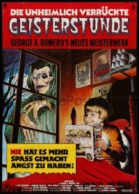 2r525 CREEPSHOW German 33x47 '83 Romero & Stephen King's tribute to E.C. Comics, Kamen-like art!