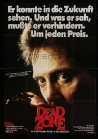 2r527 DEAD ZONE German 33x47 '84 Stephen King, he has the power to see the future!