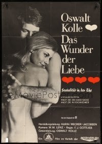 2r539 MIRACLE OF LOVE German 33x47 '67 Das wunder der Liebe, German guide to sex!