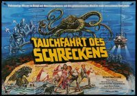 2r552 WARLORDS OF ATLANTIS German 33x47 '78 really cool different fantasy artwork with monsters!