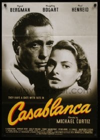2r583 CASABLANCA German R02 Humphrey Bogart, Ingrid Bergman, Michael Curtiz classic!