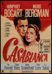 2r584 CASABLANCA German R72 Humphrey Bogart, Ingrid Bergman, Michael Curtiz classic!