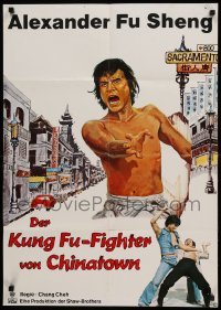 2r587 CHINATOWN KID German '78 Tang ren jie xiao zi, the toughest gang on any turf, kung fu action
