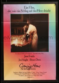 2r593 COMING HOME German '78 Jane Fonda, Jon Voight, Bruce Dern, Hal Ashby, Vietnam!