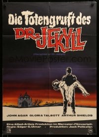 2r600 DAUGHTER OF DR JEKYLL German '63 a bestial fiend hidden in a woman's sensuous body!