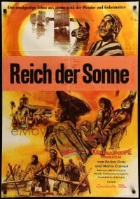 2r618 EMPIRE IN THE SUN German '58 Peruvian documentary with topless native women!