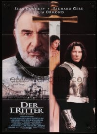 2r629 FIRST KNIGHT German '95 Richard Gere as Lancelot, Sean Connery as Arthur, Julia Ormond!