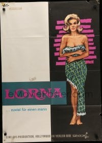 2r674 LORNA German '65 super sexy Lorna Maitland in Russ Meyer sex classic, Rolf Goetze art!