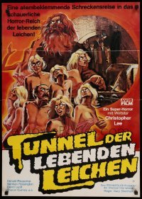 2r700 RAW MEAT German '76 buried alive in London's plague-ridden tunnels, different zombie art!