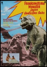 2r708 SON OF GODZILLA German '71 Kaijuto no Kessen: Gojira no Musuko, battling monsters!