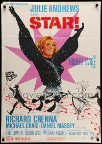 2r713 STAR roadshow German '68 Julie Andrews, Robert Wise, Richard Crenna, Daniel Massey!