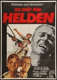 2r722 TOO LATE THE HERO German '71 Robert Aldrich, Michael Caine & Cliff Robertson in WWII!