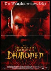 2r726 TRUTH ABOUT DEMONS video German '03 The Irrefutable, Karl Urban, different horror image!