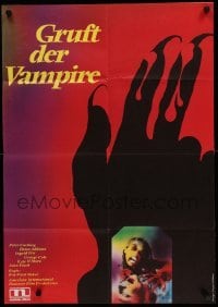 2r730 VAMPIRE LOVERS German '70 Hammer horror, Ingrid Pitt, different art by Jurgen Hillmer!