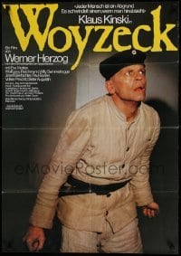 2r738 WOYZECK German '79 Werner Herzog, Eva Mattes, c/u of crazed Klaus Kinski!