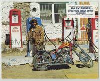 2r144 EASY RIDER German LC '69 biker classic directed by Dennis Hopper who's nesxt to his bike!
