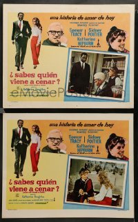 2r031 GUESS WHO'S COMING TO DINNER 2 Mexican LCs '68 Sidney Poitier, Spencer Tracy,Katharine Hepburn