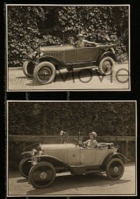 2r002 LILI DAMITA 4 French from 5x7.25 to 5.75x8 stills '20s wonderful images in great car!