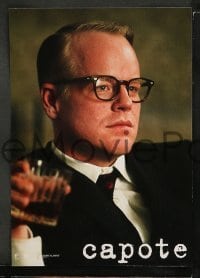 2r276 CAPOTE 6 French LCs '06 great portraits of Philip Seymour Hoffman as Truman Capote!